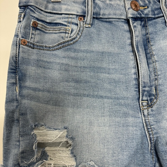 AE Denim Curvy High Waist short size 6 lace pockets - Picture 5 of 12